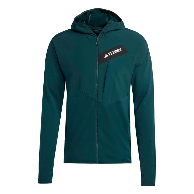 Terrex TRK ClimaWarm Fleece Veste Running Hommes-Vert