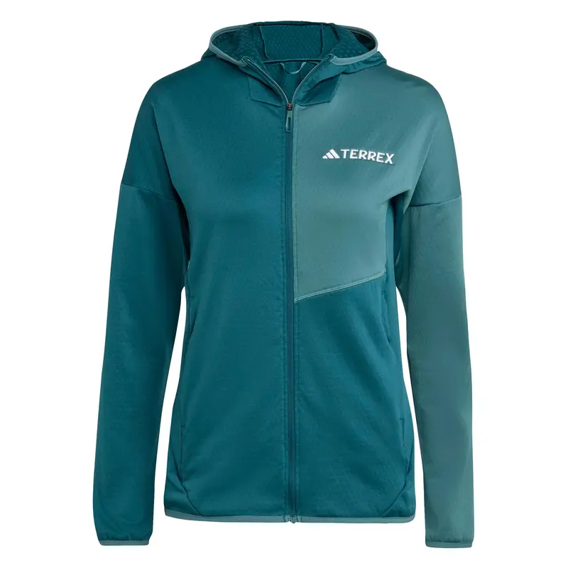 Terrex XPR Light Fleece Veste Running Femmes-Bleu Petrol