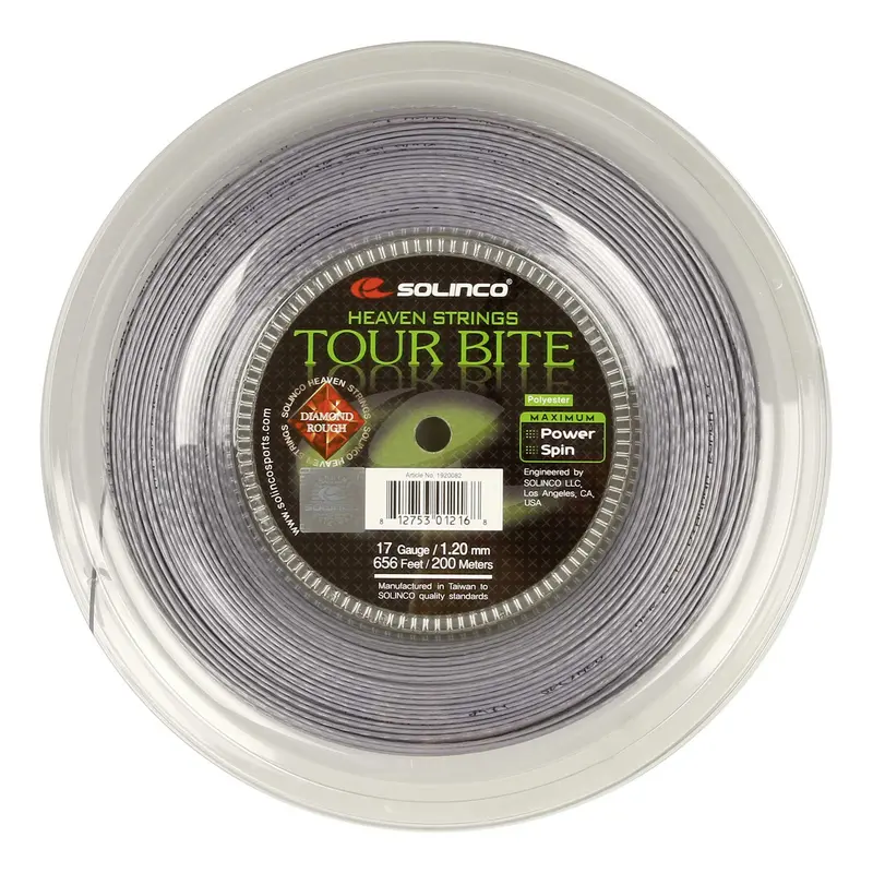 Tour Bite Diamond Rough Bobine Cordage 200m-Argent