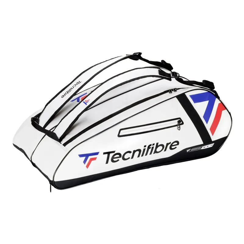 Tour Endurance Housse De Raquette Lot De 12-Blanc,Noir