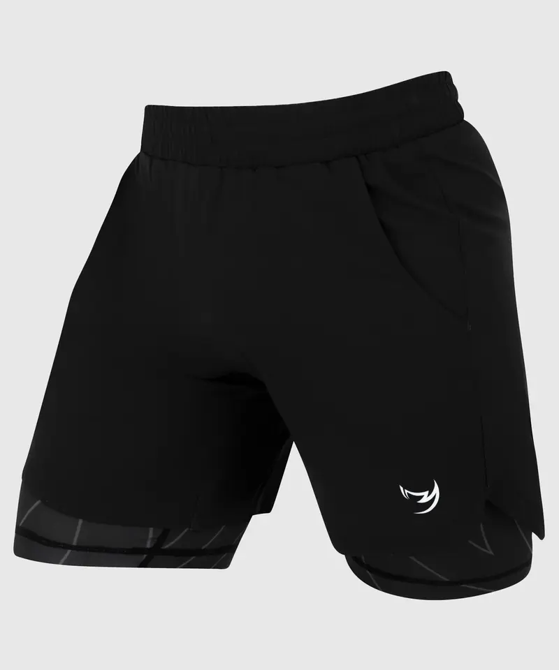 Training Short Fumetsu Dual Layer Icon - Noir