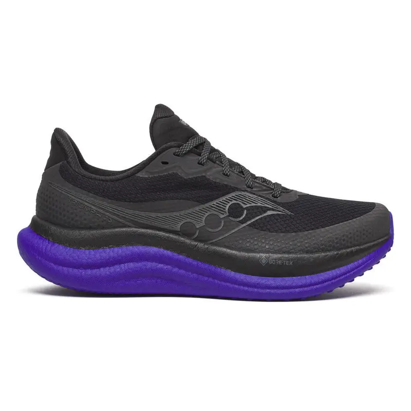 Triumph 23 GTX Chaussure de running sans stabilisateurs Hommes-noir, violet