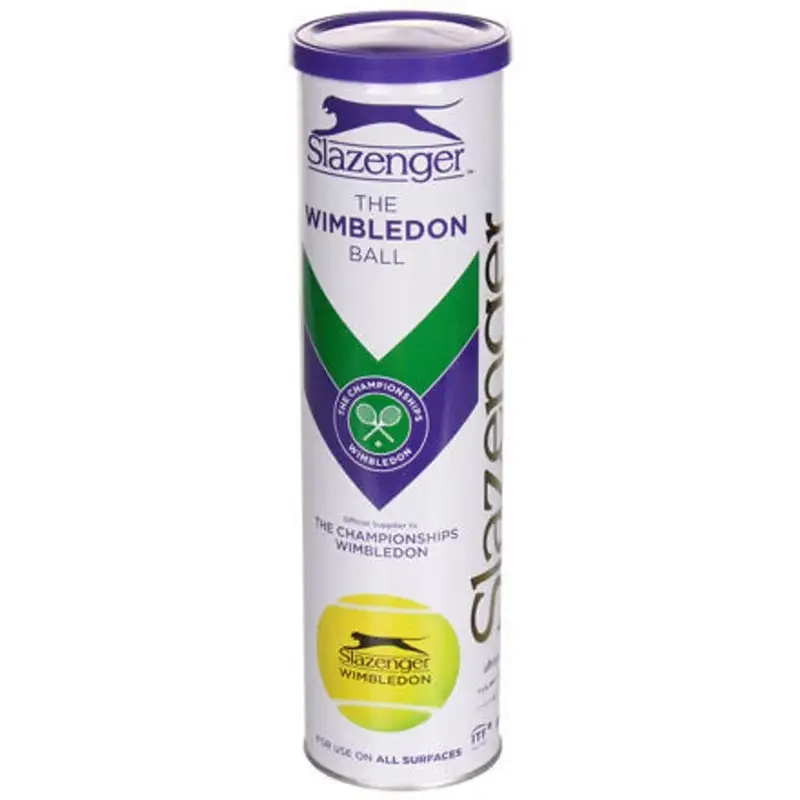 TUBE 4 BALLES SLAZENGER WIMBLEDON