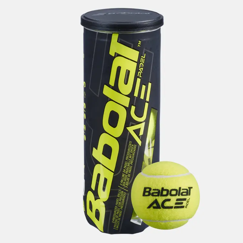 Tube de 3 balles padel Babolat Ace