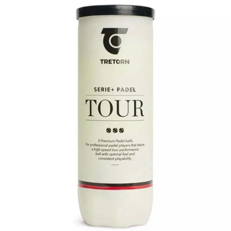 TUBE DE 3 BALLES TRETORN SERIE+ PADEL TOUR