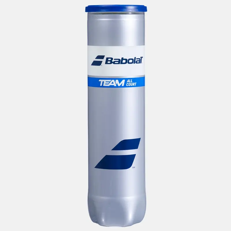 Tube de 4 balles Babolat Team All Court