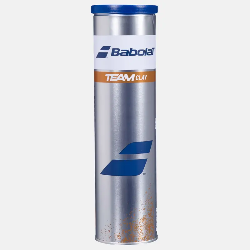 Tube de 4 balles Babolat Team Clay
