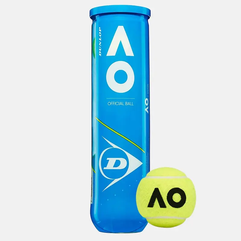 Tube de 4 balles Dunlop Australian Open