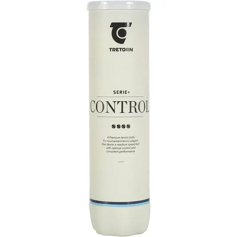 TUBE DE BALLES TRETORN CONTROL (x4)