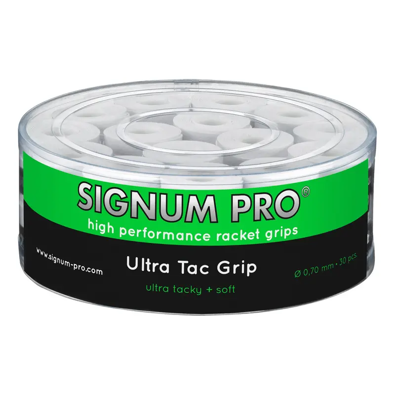 Ultra Tac Grip Pack de 30 - blanc