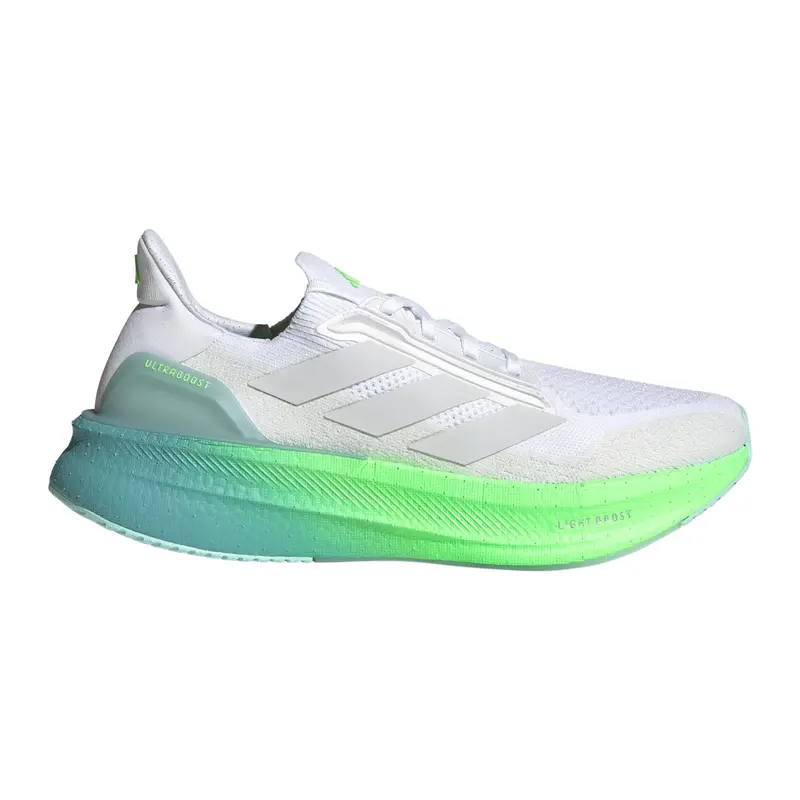 Ultraboost 5X Chaussure de running sans stabilisateurs Hommes - blanc, bleu petrol