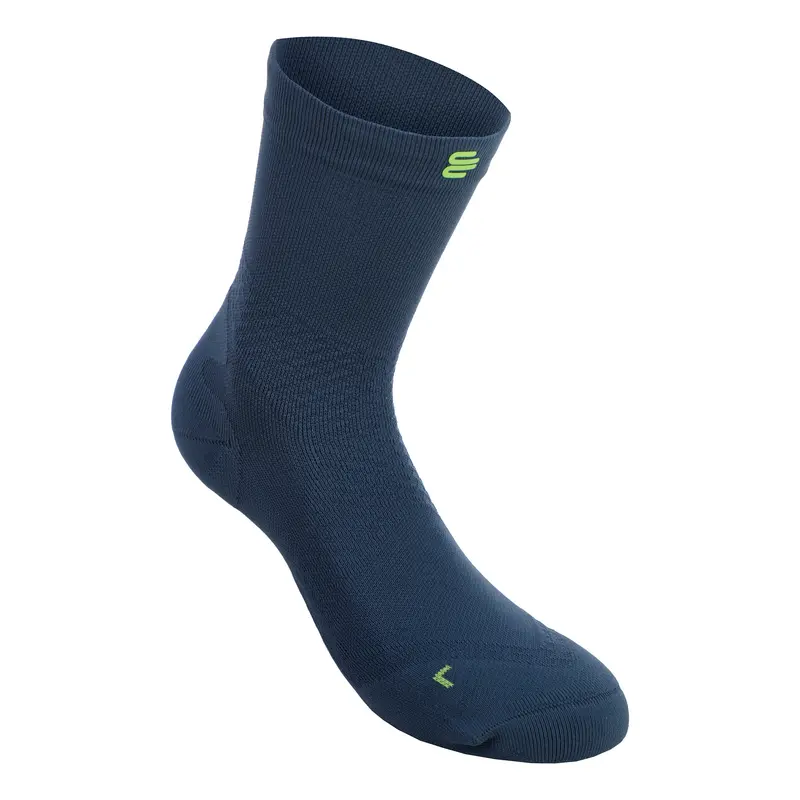 Ultralight Mid Cut Chaussettes De Running Hommes-Bleu