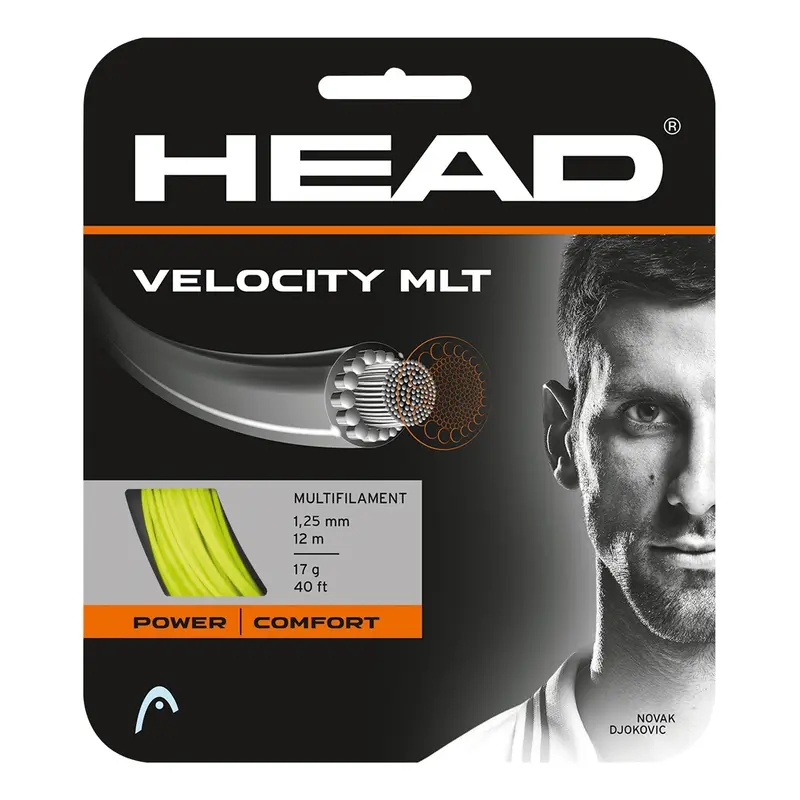 Velocity MLT Cordage En Garniture 12m-Jaune