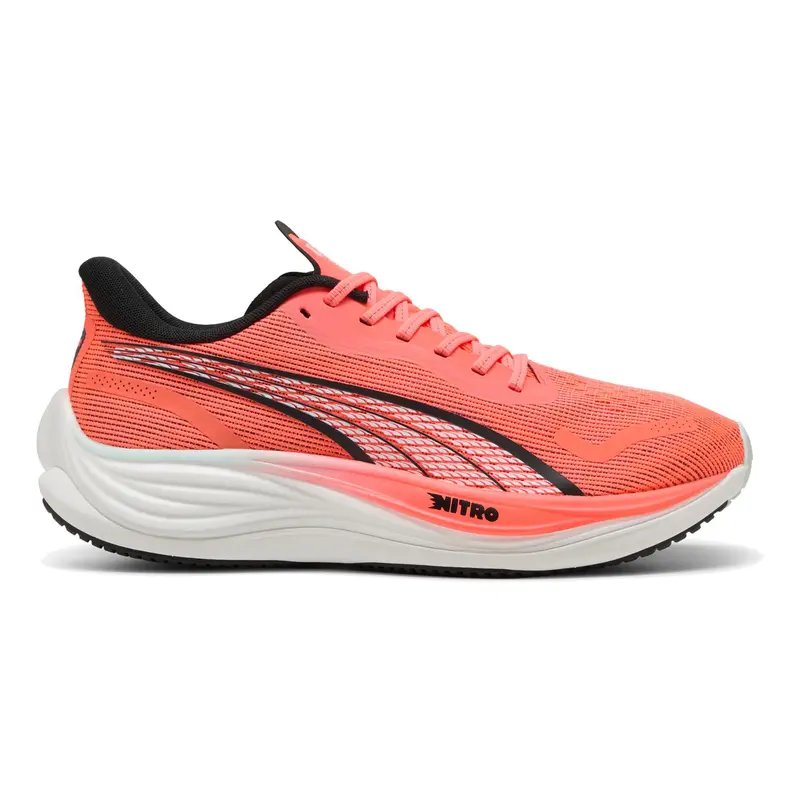 Velocity Nitro 3 Chaussure De Running Sans Stabilisateurs Hommes-Rouge,Noir