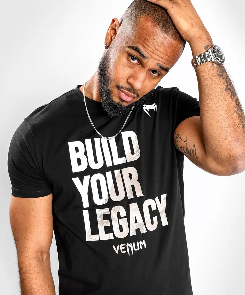 Venum Build Your Legacy T-Shirt - Noir