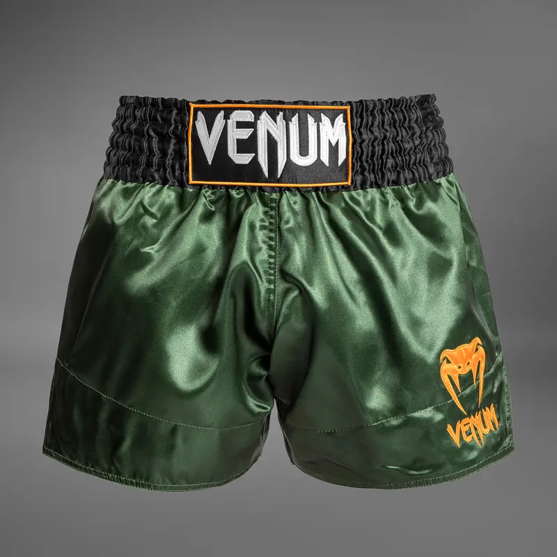 Venum Classic Short Muay Thai - Vert/Or/Noir