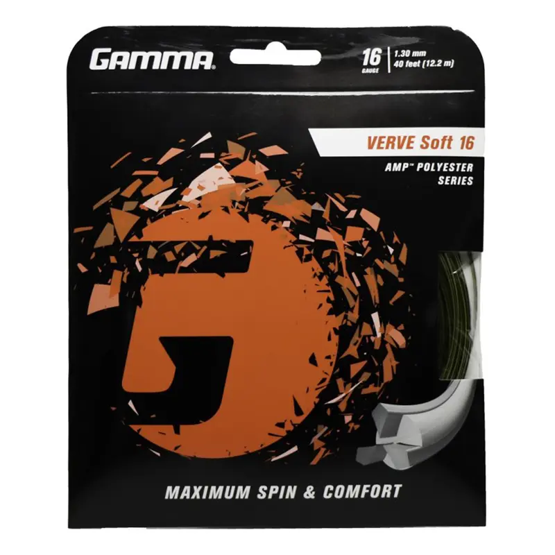 Verve Soft Cordage En Garniture 12,2m-Noir,Jaune