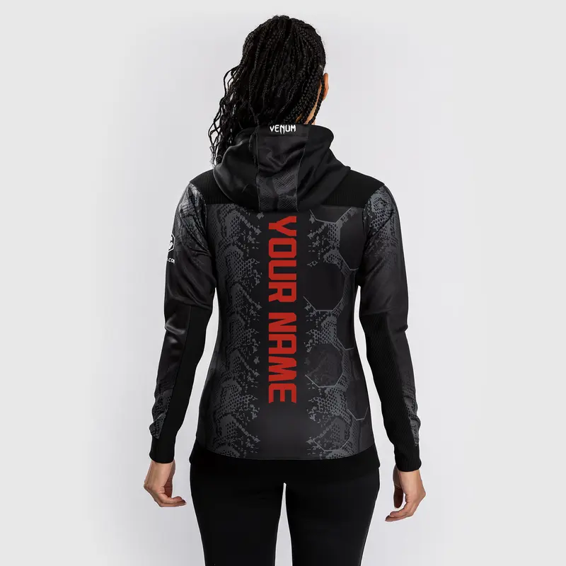Veste à Capuche Personnalisée pour Femmes UFC Adrenaline by Venum Authentic Fight Night - Noir
