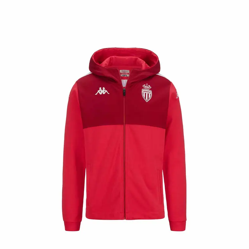 Veste Arufeod Pro 8 AS Monaco 24/25 Rouge Enfant