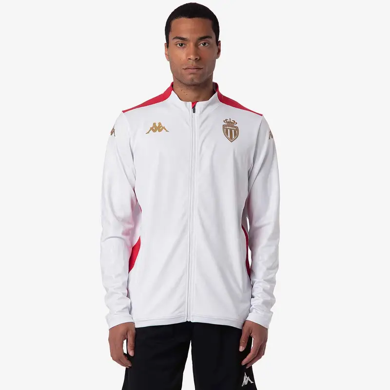 Veste Arun Pro 8 AS Monaco 24/25 Blanc Homme
