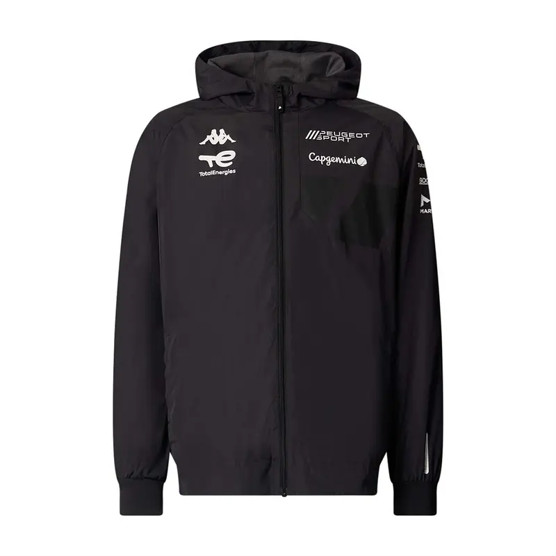 Veste Asteozip Peugeot Sport 2025 Noir Homme