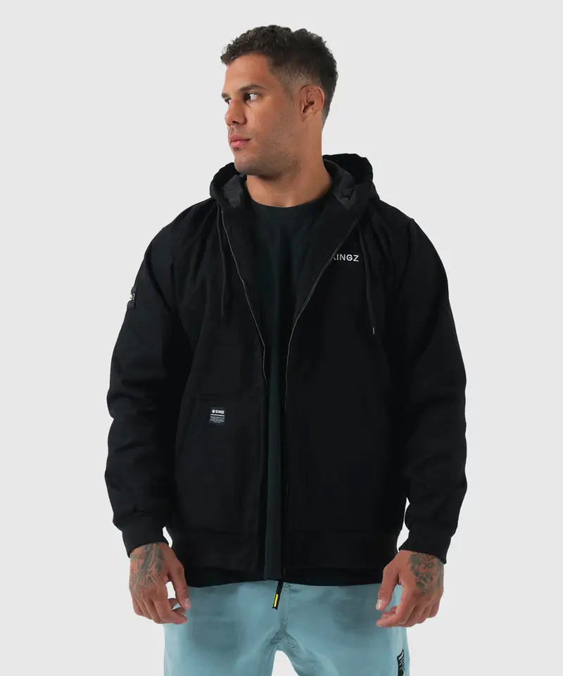 Veste Canvas Kingz - Noir