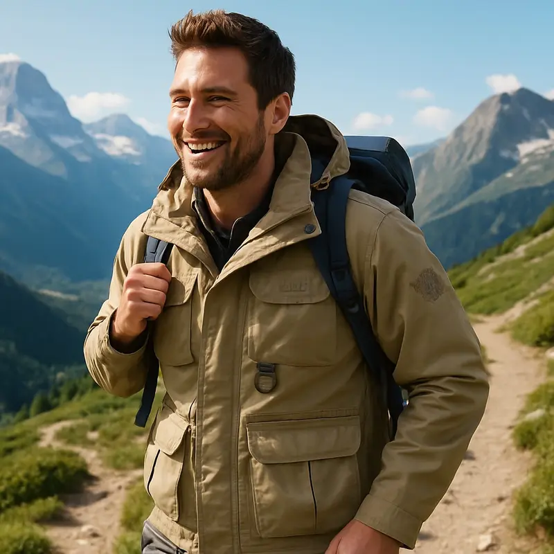 Veste coupe vent homme - Outdoor