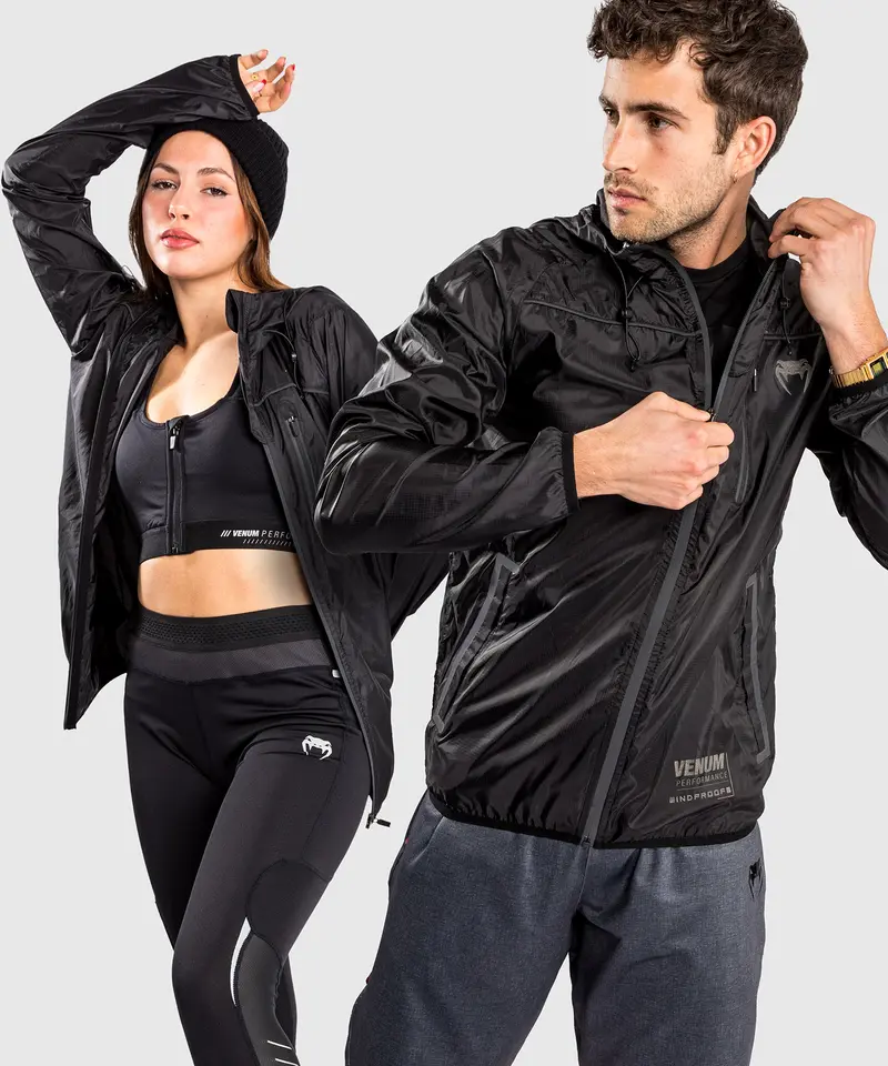 Veste Coupe-Vent Venum Tempest 2.0 – Noir