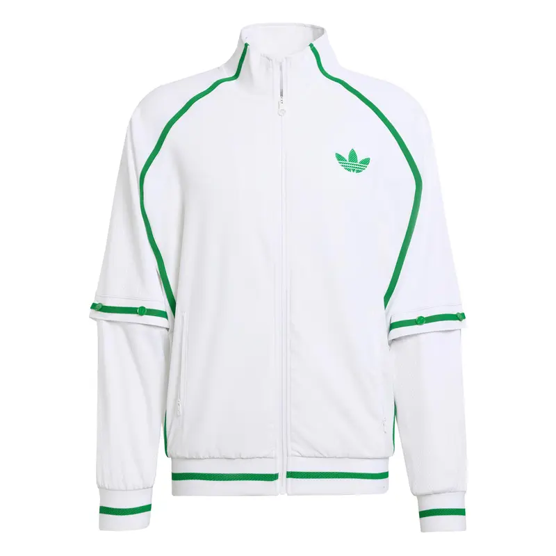 Veste De Survêtement Hommes-Blanc,Vert