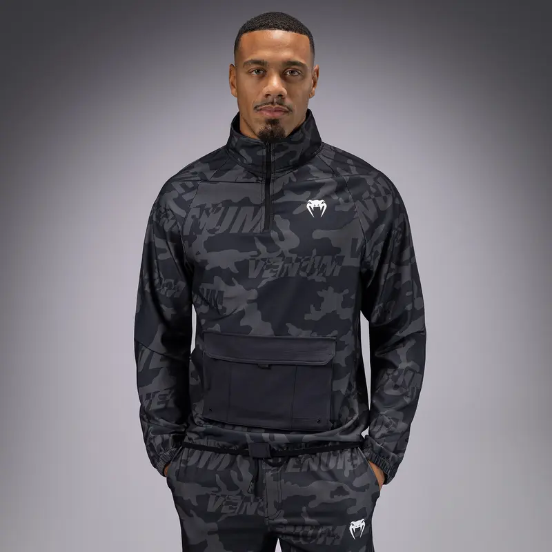 Veste de Survêtement Pour Hommes Venum Trooper - Noir/Charbon