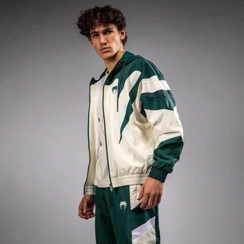 Veste de survêtement Venum Attack 90 - Vert forêt/Glace