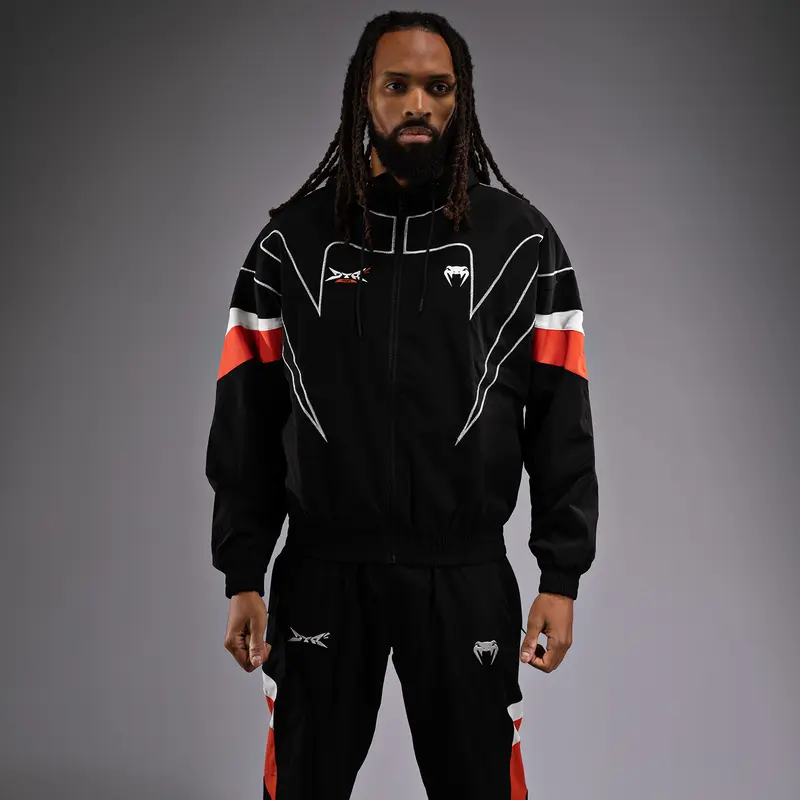 Veste de survêtement Venum x DTR Fight Attack 90 - Noir/Orange