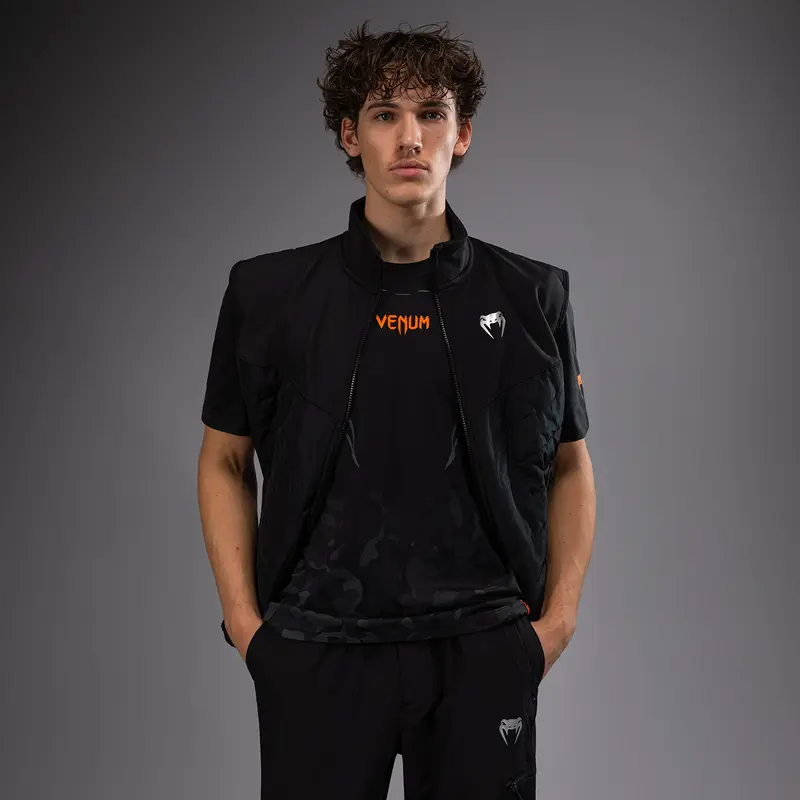 Veste déperlante à manches courtes Venum Paddock - Noir