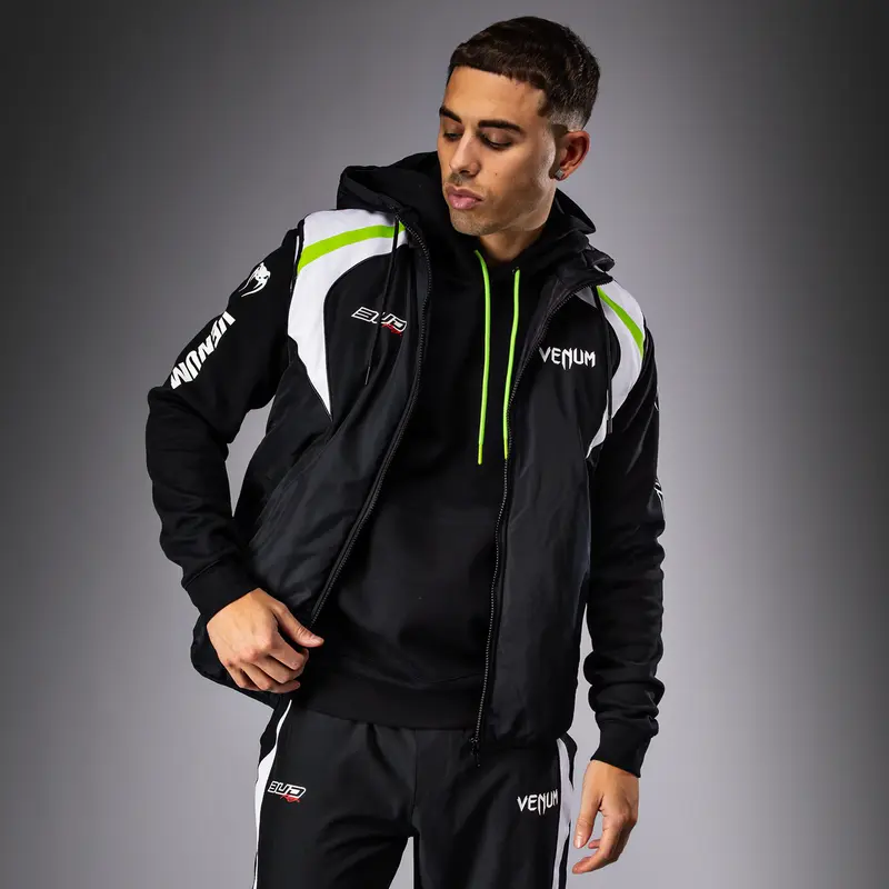 Veste sans manches pour Hommes Venum x Bud Racing - Noir/Blanc/Vert Citron
