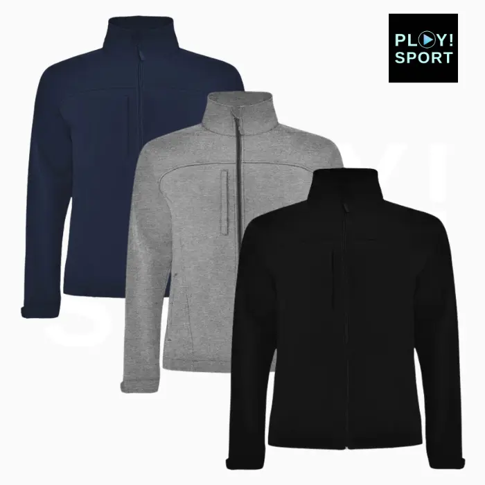 Veste Softshell coupe vent à Personnaliser Play Sport ! Rudolph unisexe