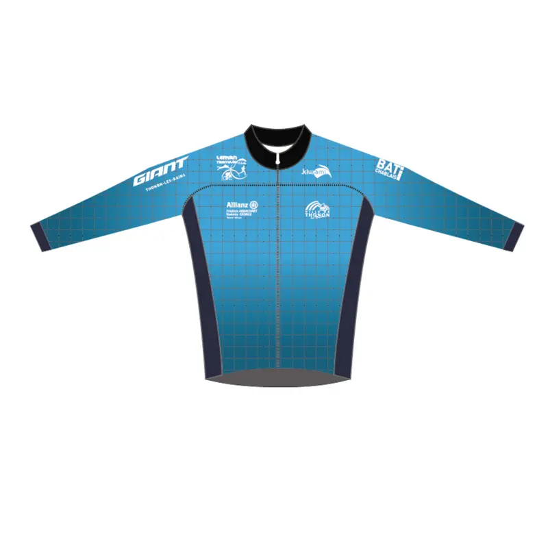 Veste vélo demi-saison PEYRESOURDE  Léman triathlon