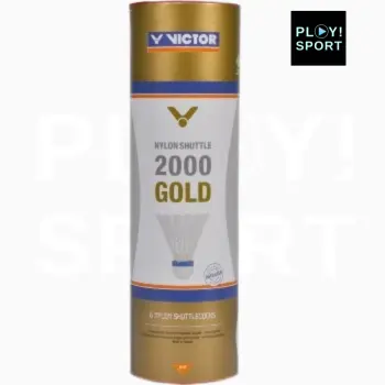 VICTOR NYLON 2000 GOLD VOLANTS PLASTIQUES blanc ou jaune
