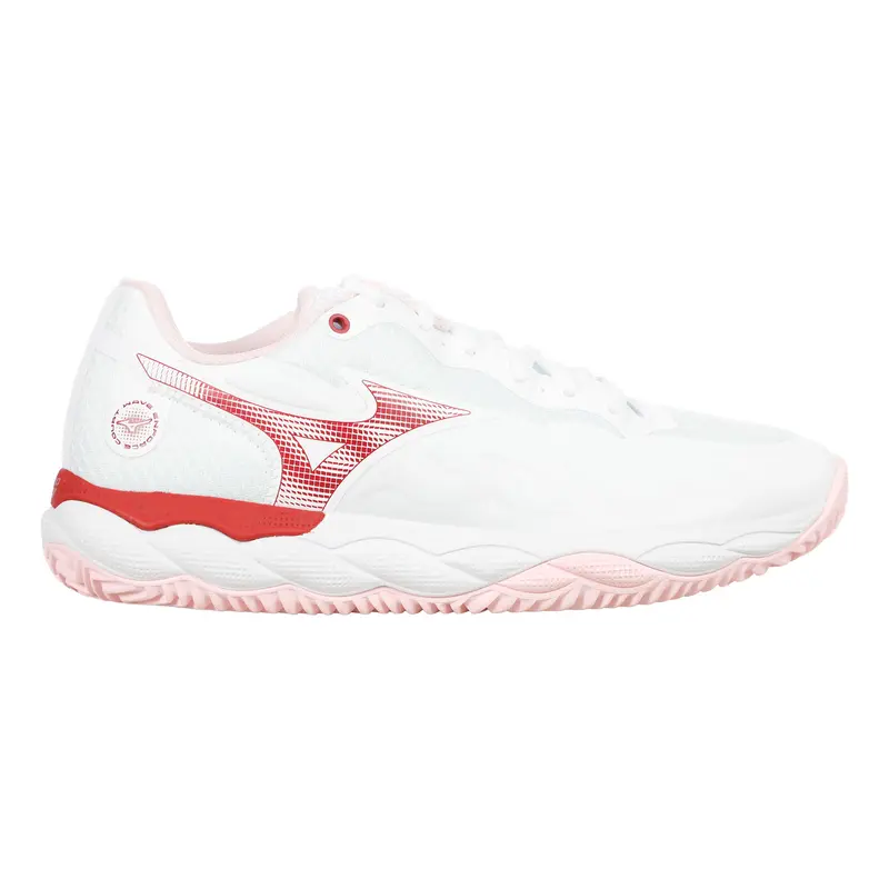 Wave Enforce Court Chaussure terre battue Femmes - blanc, baie