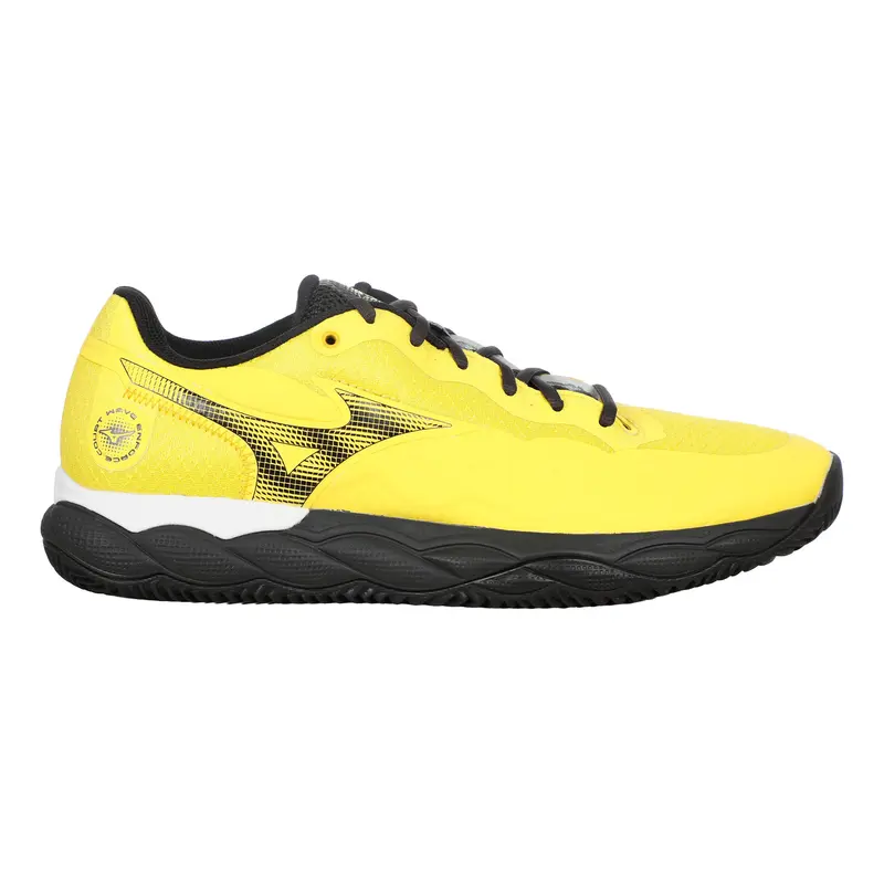 Wave Enforce Court Padel Chaussures Padel Hommes-Jaune,Noir