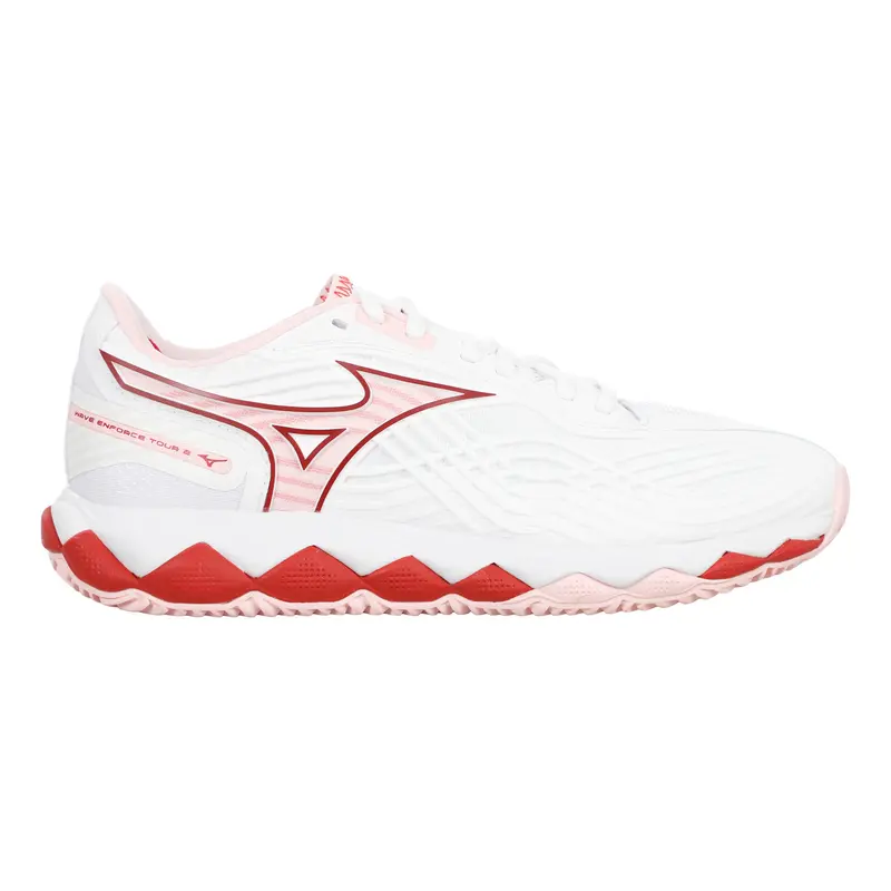 Wave Enforce Tour 2 Chaussure terre battue Femmes - blanc, baie