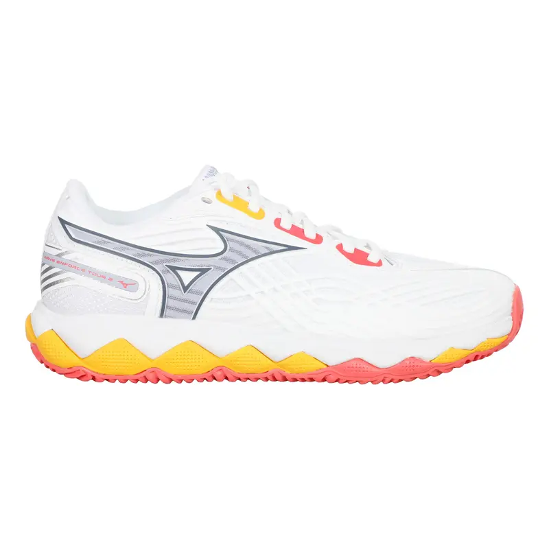 Wave Enforce Tour 2 Chaussure Terre Battue Femmes-Blanc,Bleu Clair
