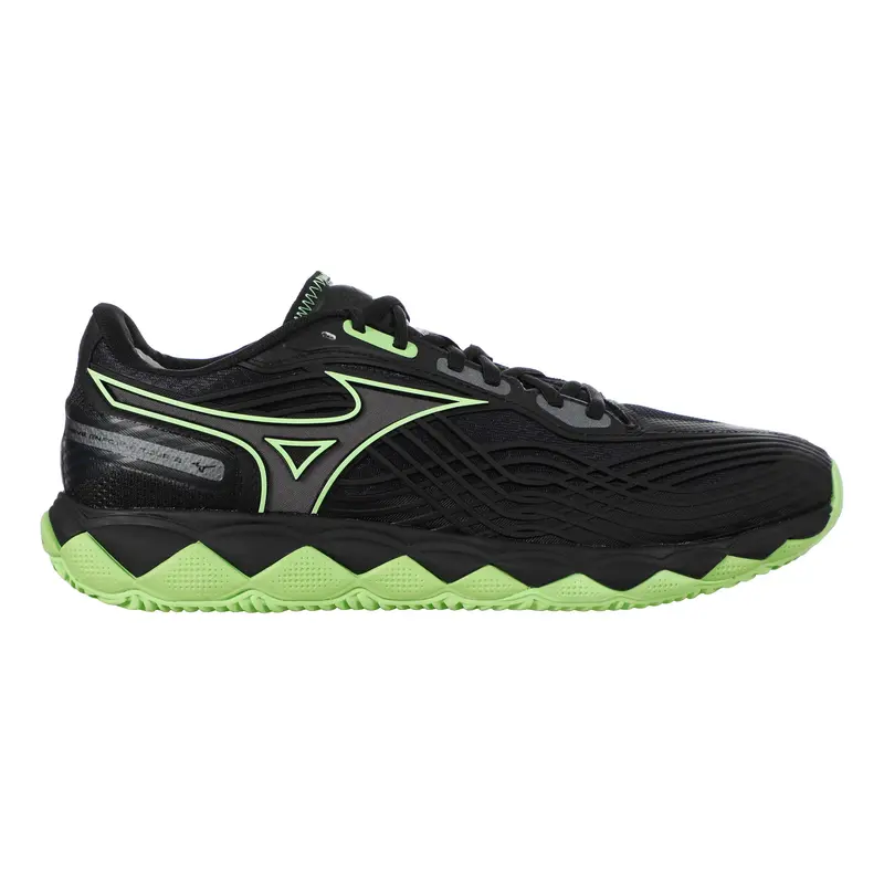 WAVE ENFORCE TOUR 2 PADEL Chaussures padel Hommes-noir, vert fluo
