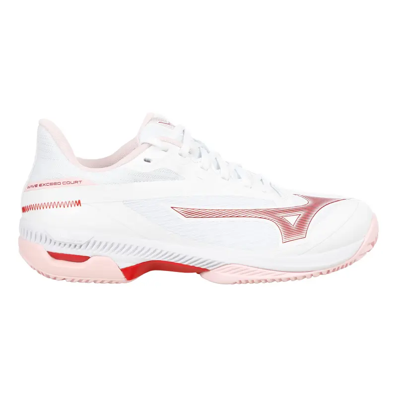 Wave Exceed Court Chaussure terre battue Hommes-blanc, berry
