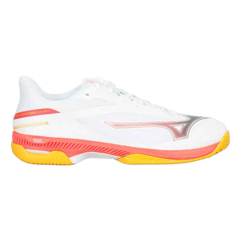 Wave Exceed Court Chaussures Toutes Surfaces Hommes-Blanc,Corail
