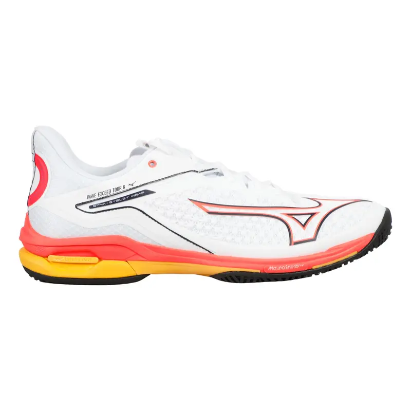 Wave Exceed Tour 6 Chaussures Toutes Surfaces Hommes-Blanc,Corail