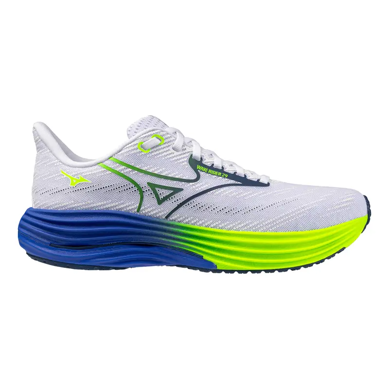 Wave Rider 29                       Chaussure de running sans stabilisateurs Hommes-blanc, bleu