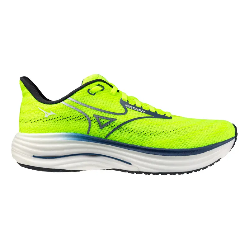 Wave Rider 29                       Chaussure de running sans stabilisateurs Hommes-jaune, bleu