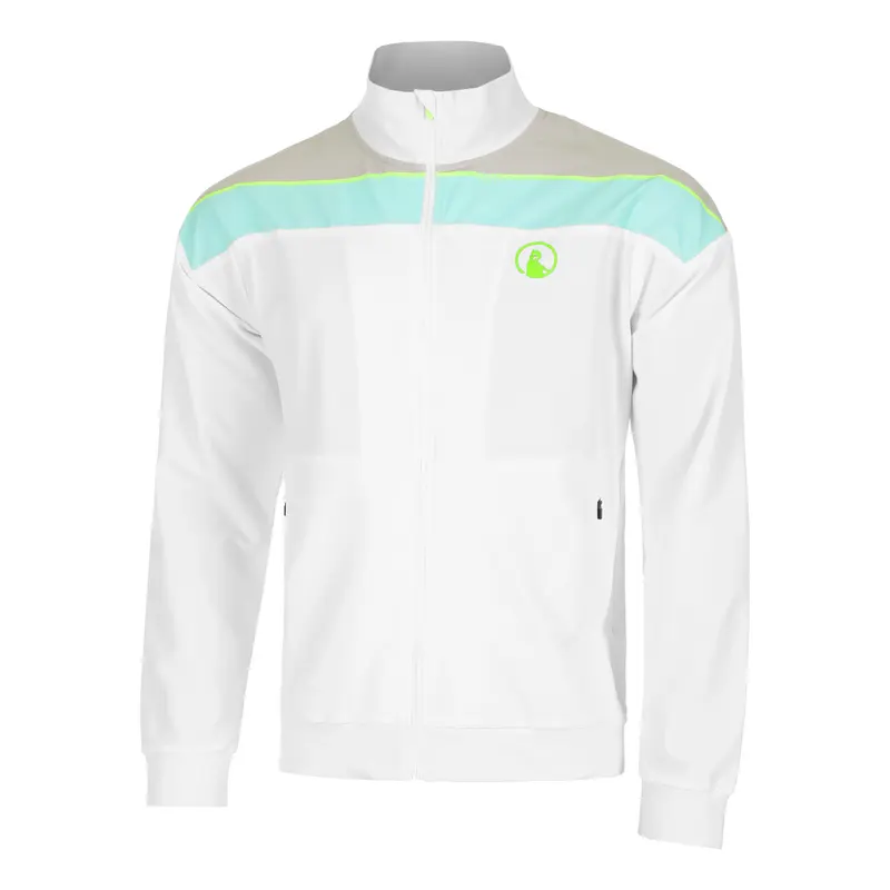 Wild Return Block Veste De Survêtement Hommes-Blanc,Multicouleur