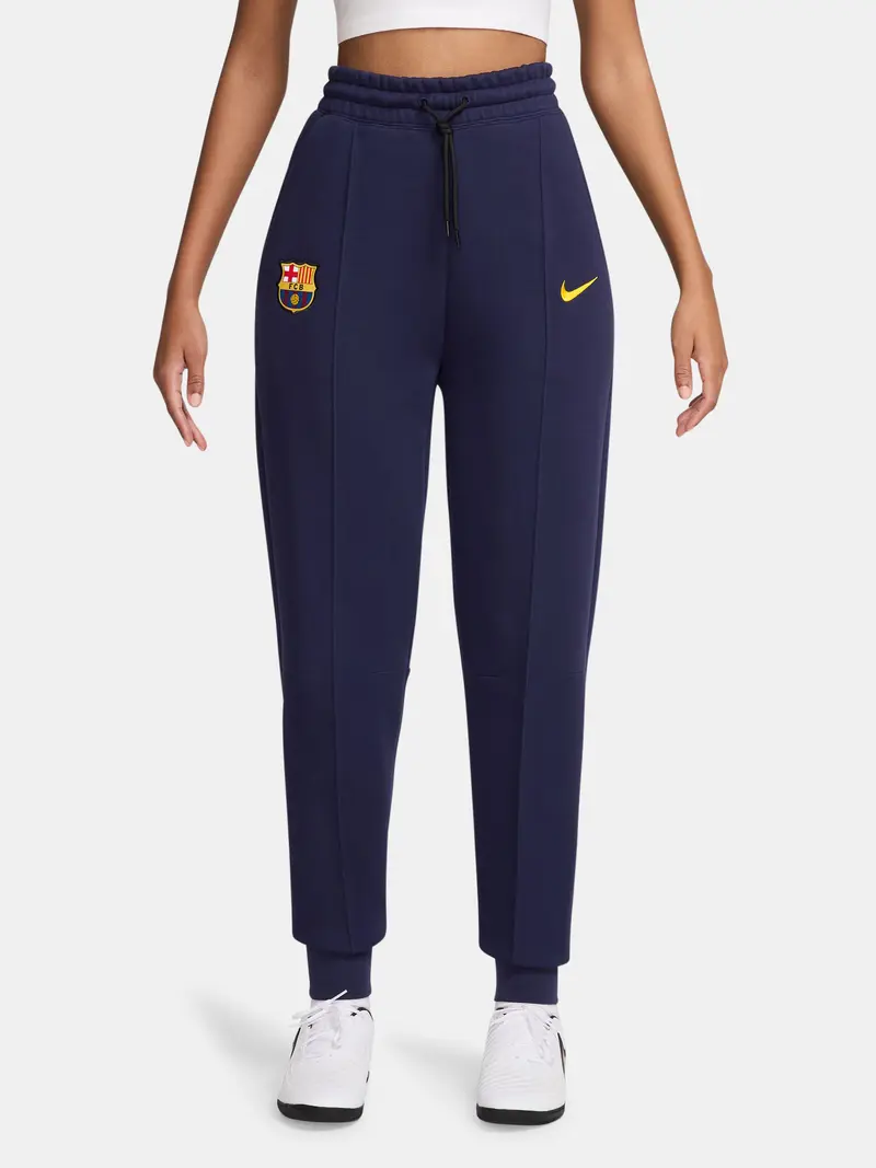Women's pant tech fleece Barça Nike - Navy