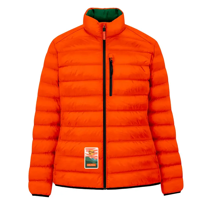 Women's Puffer-Puffer Jacket - Evergreen & Salamander